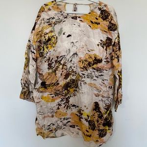 Aritzia Le Fou Silk Blouse (tunic) XS